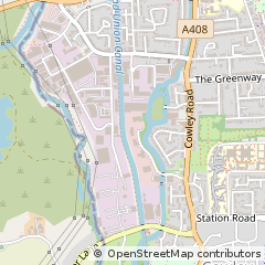 Map of Uxbridge