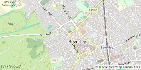 Map of Beverley