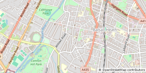 Map of Birmingham