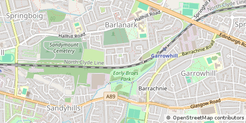 Map of Glasgow