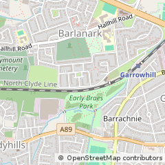 Map of Glasgow