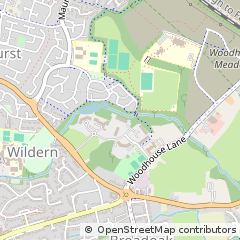 Map of Southampton, Hampshire
