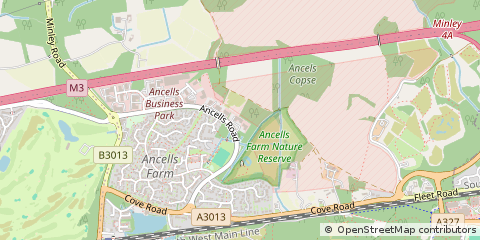 Map of Fleet, Hampshire