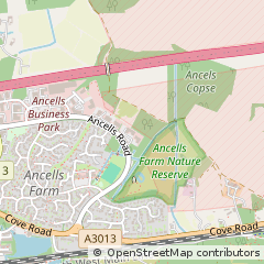 Map of Fleet, Hampshire