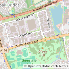 Map of Basildon