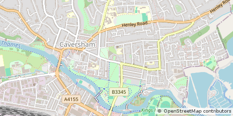 Map of Reading