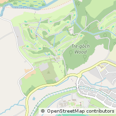 Map of Kidwelly, Dyfed