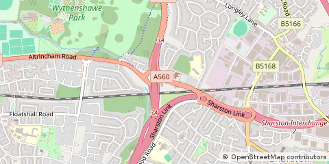 Map of Manchester