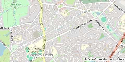 Map of Birmingham