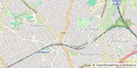 Map of Bristol