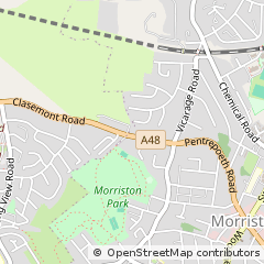 Map of Swansea