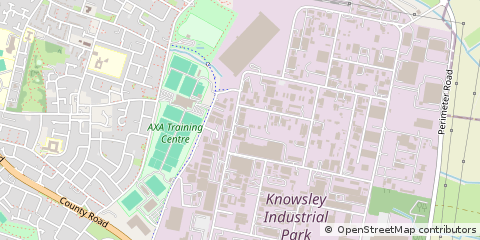 Map of Liverpool, Merseyside