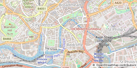 Map of Bristol