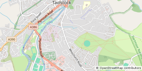 Map of Tavistock