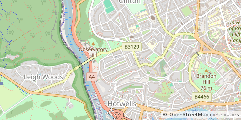 Map of Bristol