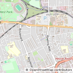 Map of Hull, North Humberside