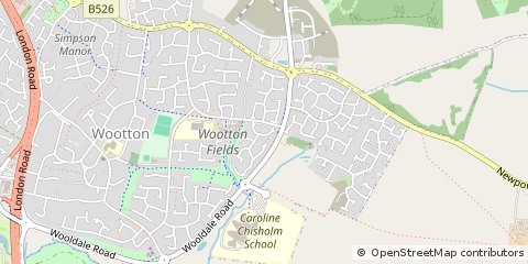Map of Northampton