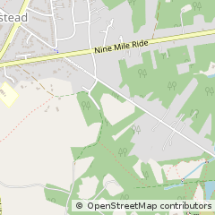 Map of Finchampstead, Wokingham Berkshire
