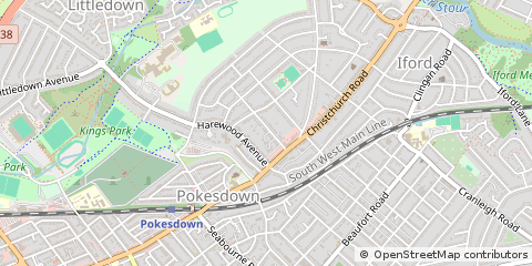 Map of Bournemouth
