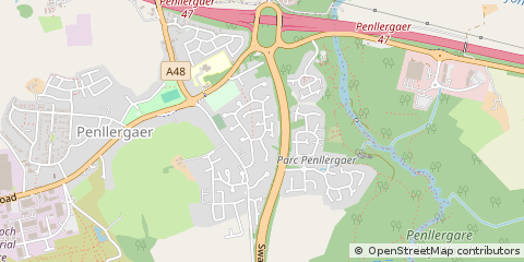 Map of Swansea