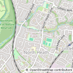 Map of Horsham