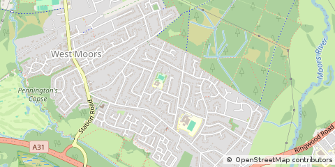 Map of Ferndown