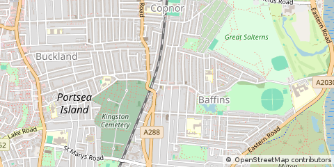 Map of Portsmouth