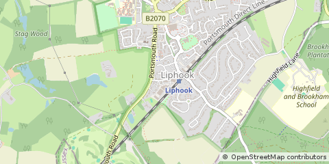 Map of Liphook
