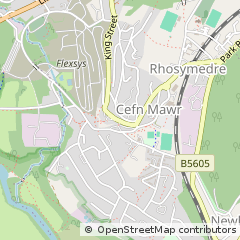Map of Wrexham