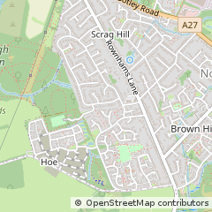 Map of Southampton, Hampshire