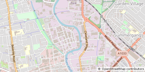 Map of Hull