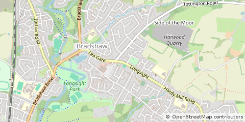 Map of Bolton