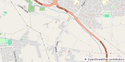 Map of Preston, Lancs