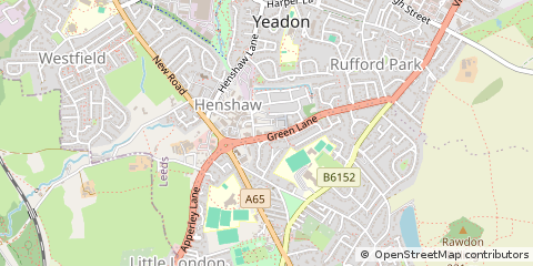 Map of Leeds