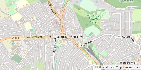 Map of Barnet, London