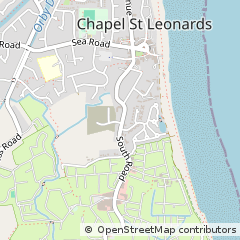 Map of Skegness, Lincolnshire