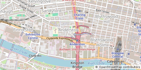 Map of Glasgow