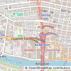 Map of Glasgow