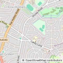 Map of Birmingham