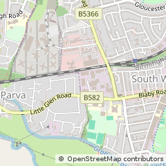 Map of Wigston, Leicester