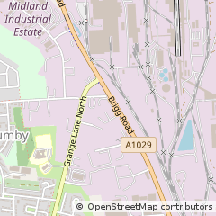 Map of Scunthorpe