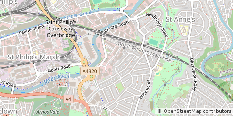 Map of Bristol