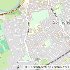 Map of Chelmsford, Essex