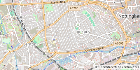Map of Nottingham