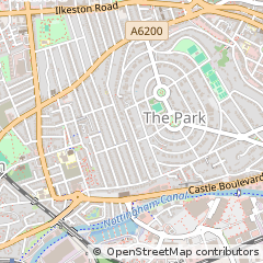 Map of Nottingham