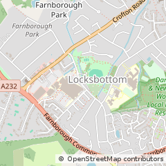 Map of Orpington, Kent