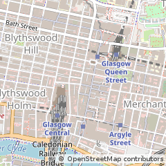 Map of Glasgow