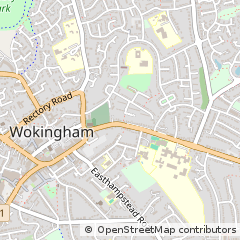 Map of Wokingham