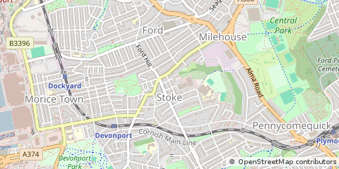 Map of Plymouth