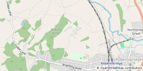 Map of Robertsbridge